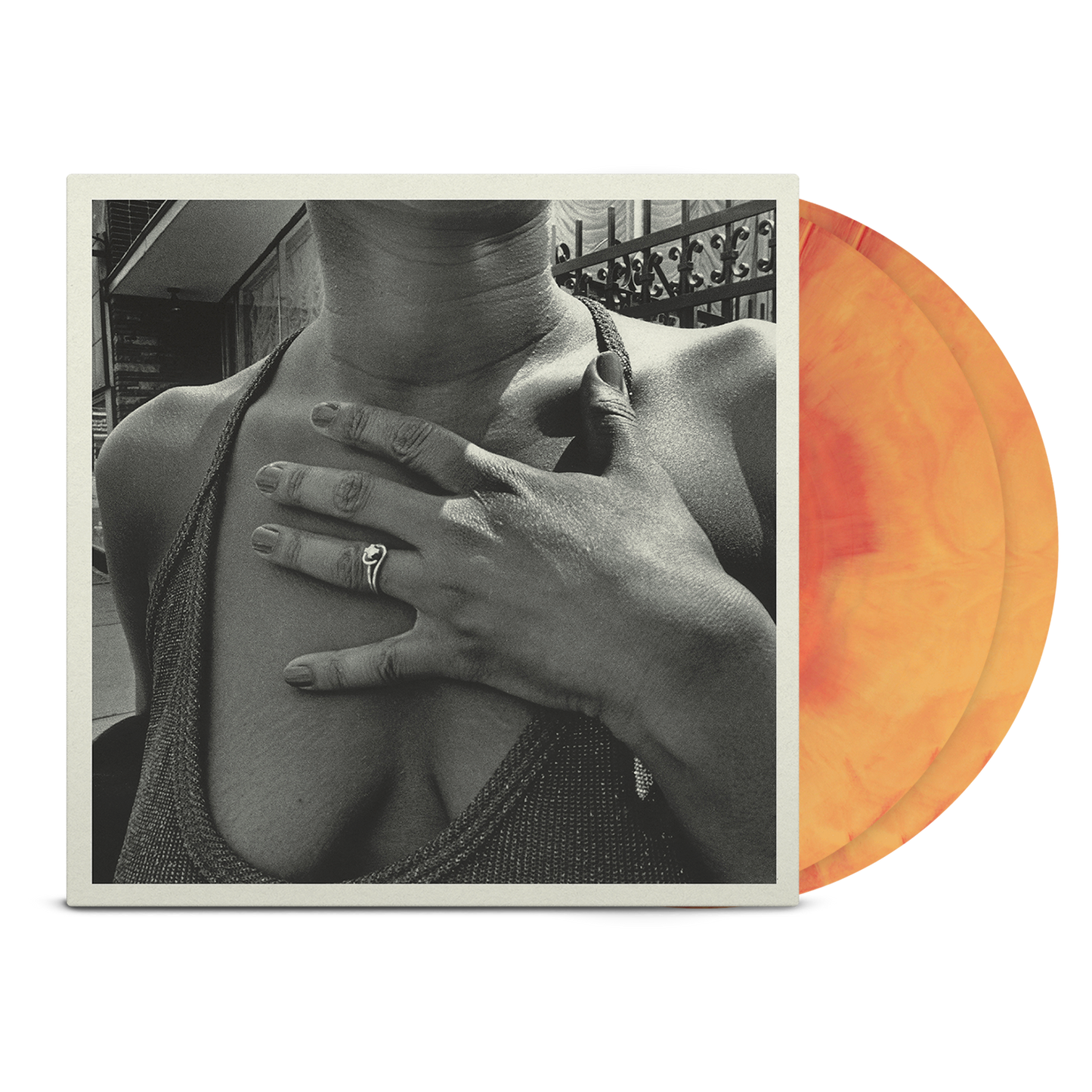 On The Impossible Past LP (Tangerine with Apple Galaxy)