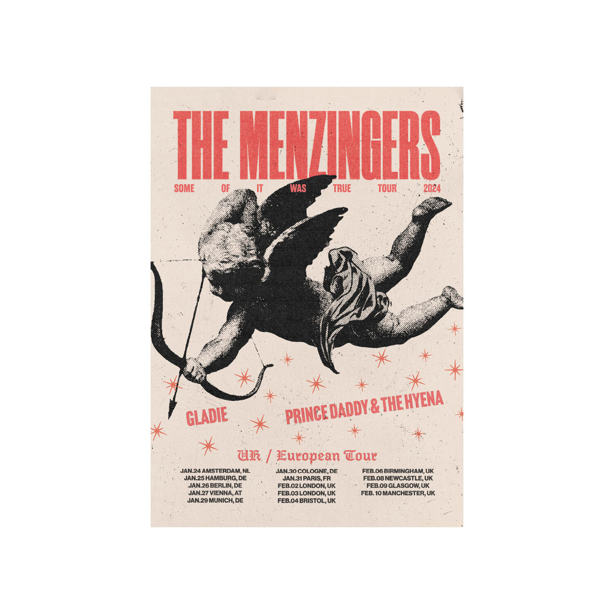 Tour 2024 Poster – The Menzingers EU Store