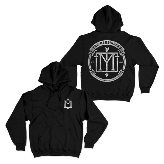 M Emblem Black Hoodie