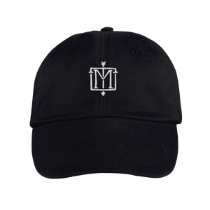 M Emblem Black Dad Hat
