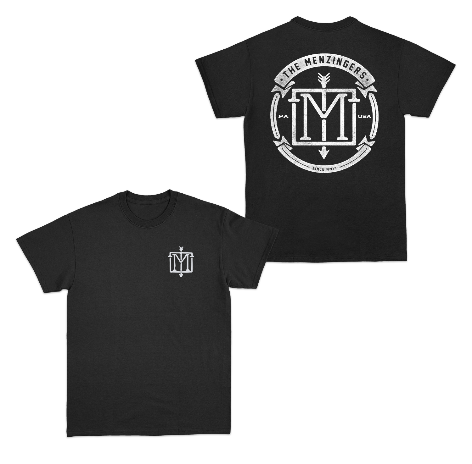 M Emblem Black T-Shirt