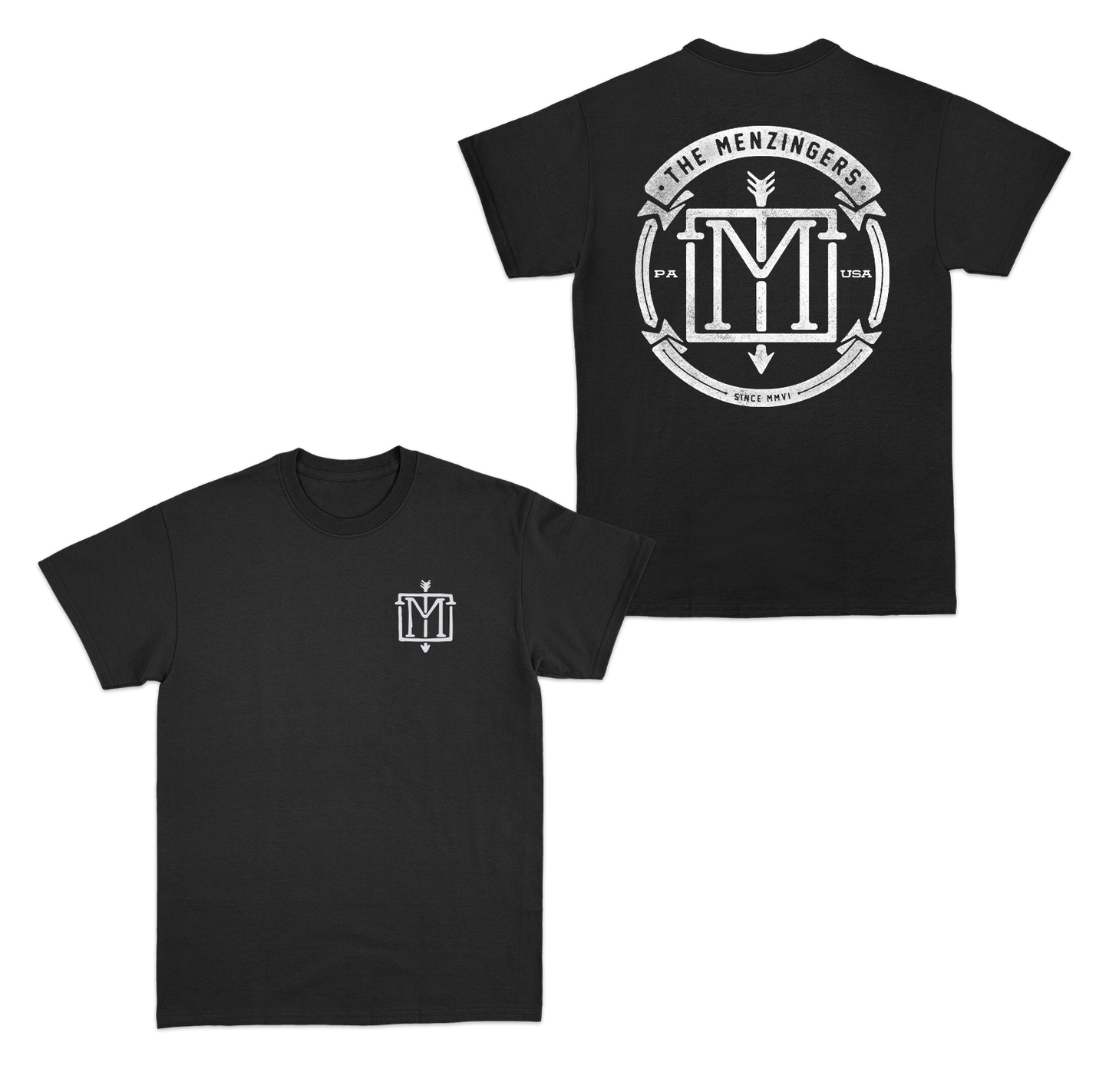 M Emblem Black T-Shirt